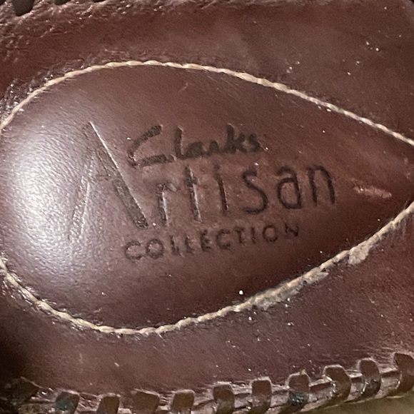 Clarks leather thong sandals - Picture 4 of 7